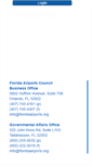 Mobile Screenshot of floridaairports.org
