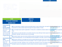 Tablet Screenshot of floridaairports.org